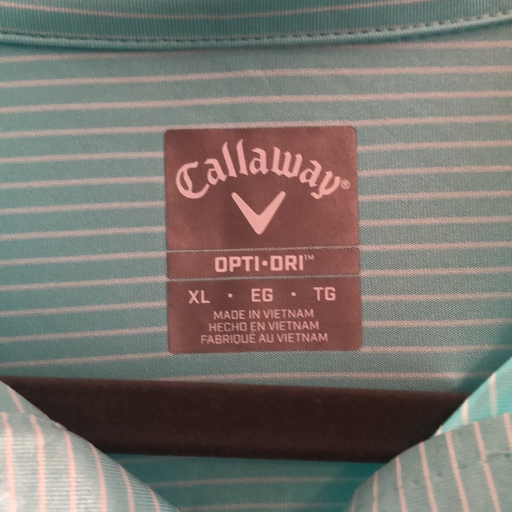 XL-Callaway Opti-Dry Collared Shirt